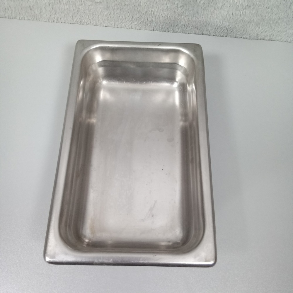 Vollrath Stainless Steel 1/3 Size Steam Table Hotel Pan 2.5 Inch Deep Silver